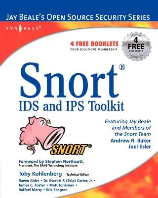 Zestaw narzędzi do wykrywania i zapobiegania włamaniom Snort [z CDROM] - Snort Intrusion Detection and Prevention Toolkit [With CDROM]