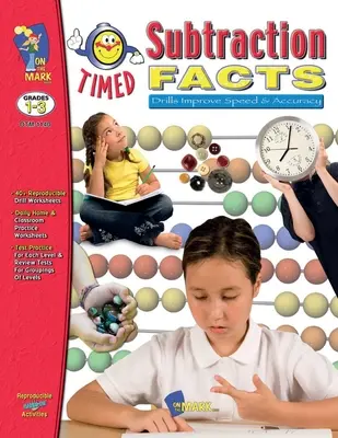 Ćwiczenie odejmowania na czas, klasy 1-3 - Timed Subtraction Drill Facts Grades 1-3