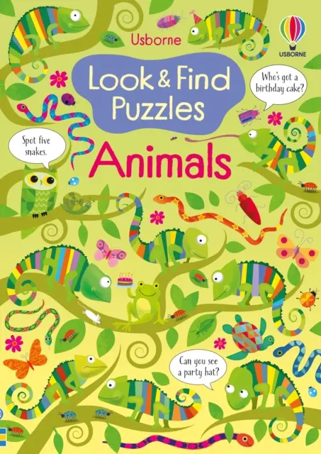 Szukaj i znajdź puzzle Zwierzęta - Look and Find Puzzles Animals