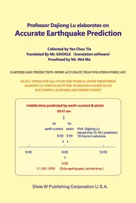 Profesor Dajiong Lu rozwija temat dokładnego przewidywania trzęsień ziemi - Professor Dajiong Lu elaborates on Accurate Earthquake Prediction