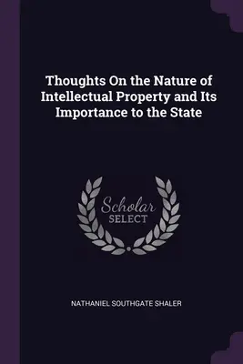 Myśli o naturze własności intelektualnej i jej znaczeniu dla państwa - Thoughts On the Nature of Intellectual Property and Its Importance to the State