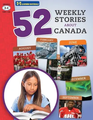 52 cotygodniowe historie non-fiction o Kanadzie, klasy 3-4 - 52 Weekly Nonfiction Stories About Canada Grades 3-4