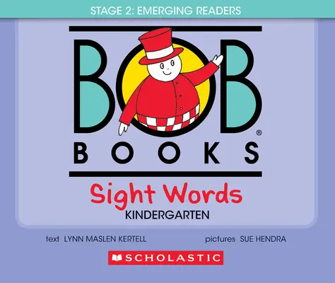 Bob Books - Sight Words Kindergarten Hardcover Bind-Up Phonics, od 4 lat, przedszkole (Stage 2: Emerging Reader) - Bob Books - Sight Words Kindergarten Hardcover Bind-Up Phonics, Ages 4 and Up, Kindergarten (Stage 2: Emerging Reader)