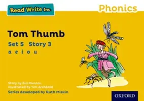 Read Write Inc. Fonika: Żółty Zestaw 5 Zeszyt 3 Tom Thumb - Read Write Inc. Phonics: Yellow Set 5 Storybook 3 Tom Thumb