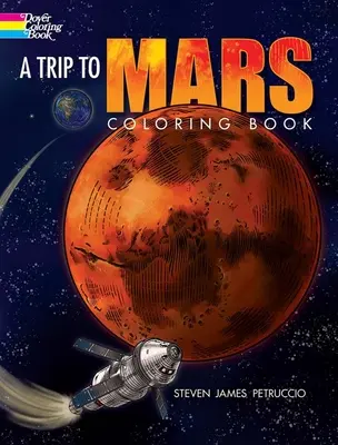 Kolorowanka Podróż na Marsa - Trip to Mars Coloring Book