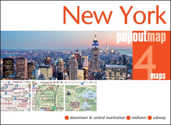 Mapa wyskakująca Nowy Jork - New York Popout Map