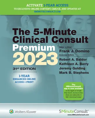 5-Minuten Klinische Konsultation 2023 (Premium) - 5-Minute Clinical Consult 2023 (Premium)