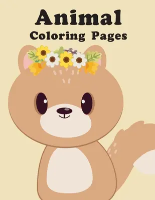 Kolorowanki ze zwierzętami: książki z obrazkami dla starszych dzieci - Animal Coloring Pages: picture books for seniors baby