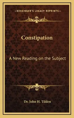 Zaparcia: Nowa lektura na ten temat - Constipation: A New Reading on the Subject