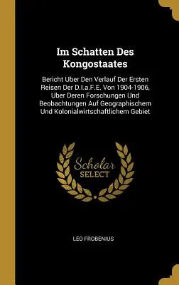 Im Schatten Des Kongostaates: Bericht Uber Den Verlauf Der Ersten Reisen Der D.I.a.F.E. Von 1904-1906, Uber Deren Forschungen Und Beobachtungen Auf