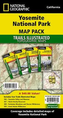 Park Narodowy Yosemite [Pakiet map] - Yosemite National Park [Map Pack Bundle]