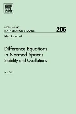 Równania różniczkowe w przestrzeniach unormowanych: Stabilność i oscylacje Tom 206 - Difference Equations in Normed Spaces: Stability and Oscillations Volume 206