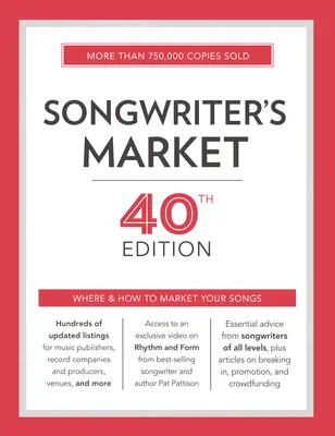 Songwriter's Market: Gdzie i jak sprzedawać swoje piosenki - Songwriter's Market: Where & How to Market Your Songs