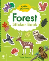 Leśna książka z naklejkami - Forest Sticker Book