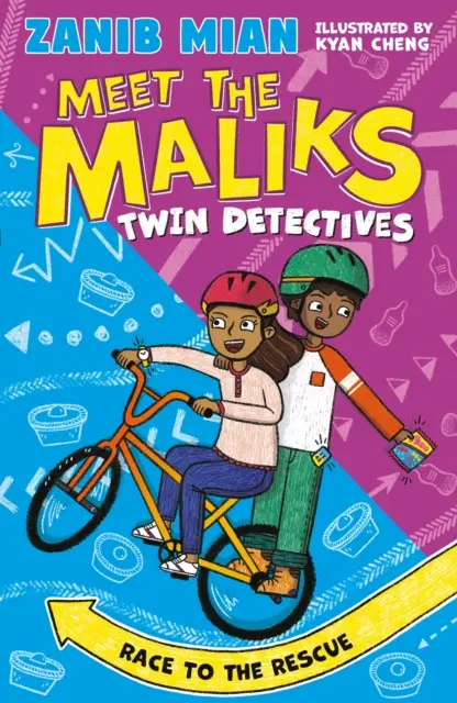 Poznaj Malika - Bliźniaczy detektywi: Wyścig na ratunek - Księga 2 - Meet the Maliks  Twin Detectives: Race to the Rescue - Book 2