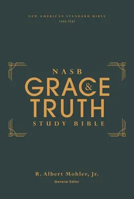 Nasb, the Grace and Truth Study Bible, twarda oprawa, zielona, czerwona litera, tekst z 1995 r., wygodny druk - Nasb, the Grace and Truth Study Bible, Hardcover, Green, Red Letter, 1995 Text, Comfort Print