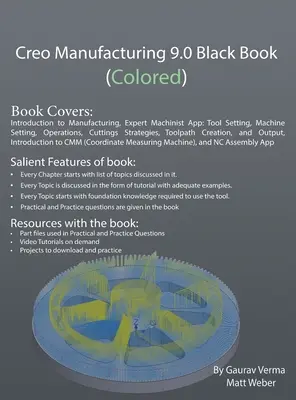 Creo Manufacturing 9.0 Black Book (kolorowy) - Creo Manufacturing 9.0 Black Book (Colored)