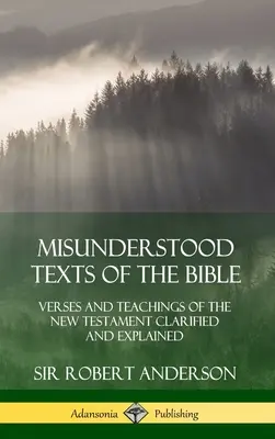 Niezrozumiałe teksty Biblii: Wersety i nauki Nowego Testamentu wyjaśnione i objaśnione (Hardcover) - Misunderstood Texts of the Bible: Verses and Teachings of the New Testament Clarified and Explained (Hardcover)