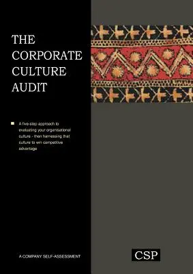 Audyt kultury korporacyjnej - The Corporate Culture Audit