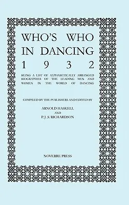Kto jest kim w tańcu 1932 - Who's Who in Dancing 1932