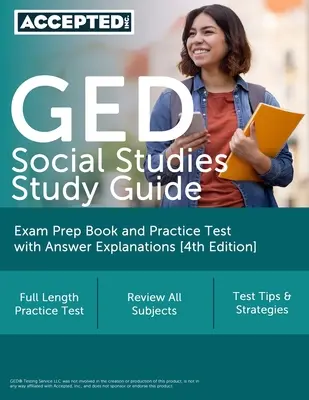Przewodnik do nauki wiedzy o społeczeństwie GED: Książka przygotowawcza do egzaminu i test praktyczny z wyjaśnieniami odpowiedzi [4. edycja] - GED Social Studies Study Guide: Exam Prep Book and Practice Test with Answer Explanations [4th Edition]