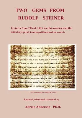 Dwie perełki od Rudolfa Steinera - Two Gems from Rudolf Steiner