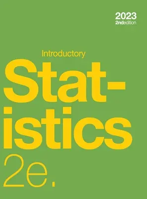 Introductory Statistics 2e (twarda oprawa, pełny kolor) - Introductory Statistics 2e (hardcover, full color)