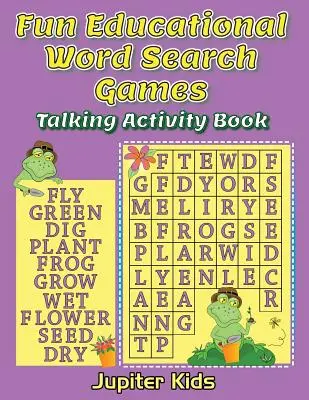 Zabawne edukacyjne gry wyszukiwania słów: Talking Activity Book - Fun Educational Word Search Games: Talking Activity Book