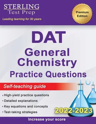 Sterling Test Prep DAT General Chemistry Practice Questions: Pytania z chemii ogólnej DAT o wysokiej wydajności - Sterling Test Prep DAT General Chemistry Practice Questions: High Yield DAT General Chemistry Questions