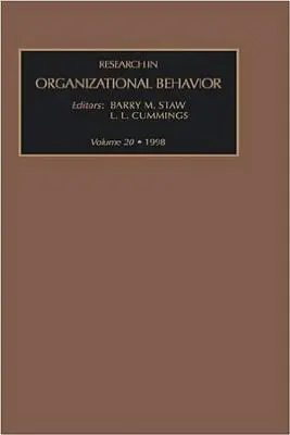 Research in Organizational Behavior: Tom 20 - Research in Organizational Behavior: Volume 20