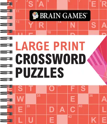 Brain Games - Krzyżówki w dużym formacie (Arrow) - Brain Games - Large Print Crossword Puzzles (Arrow)