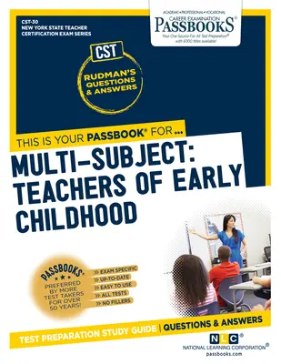 Multi-Subject: Teachers of Early Childhood (Birth-Gr 2) (Cst-30): Passbooks Study Guidevolume 30