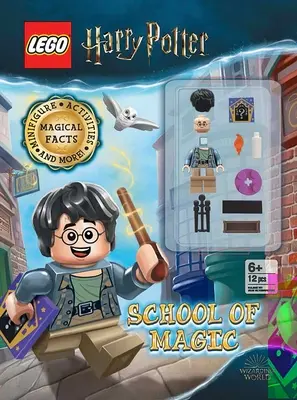 Lego Harry Potter: Szkoła magii: Zeszyt ćwiczeń z minifigurką - Lego Harry Potter: School of Magic: Activity Book with Minifigure