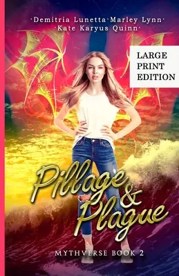 Pillage & Plague: A Young Adult Urban Fantasy Academy Series Wersja do druku w dużym formacie - Pillage & Plague: A Young Adult Urban Fantasy Academy Series Large Print Version