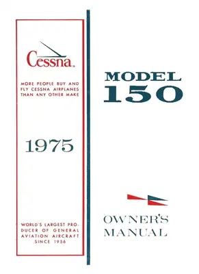 Instrukcja obsługi samolotu Cessna 1975 Model 150 - Cessna 1975 Model 150 Owner's Manual