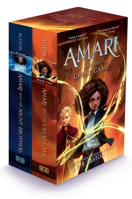 Amari 2-Book Hardcover Box Set: Amari i Nocni Bracia, Amari i Wielka Gra - Amari 2-Book Hardcover Box Set: Amari and the Night Brothers, Amari and the Great Game