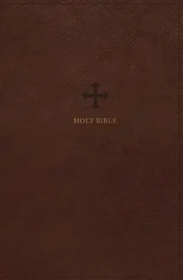 Nrsv, Biblia katolicka, standardowy rozmiar osobisty, skórzana miękka, brązowa, wygodny druk: Pismo Święte - Nrsv, Catholic Bible, Standard Personal Size, Leathersoft, Brown, Comfort Print: Holy Bible