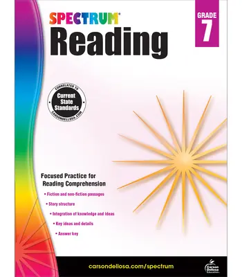 Spectrum Reading G.7 Workbook, klasa 7 - Spectrum Reading G.7 Workbook, Grade 7