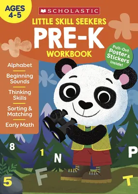 Little Skill Seekers: Zeszyt ćwiczeń dla dzieci w wieku przedszkolnym - Little Skill Seekers: Pre-K Workbook