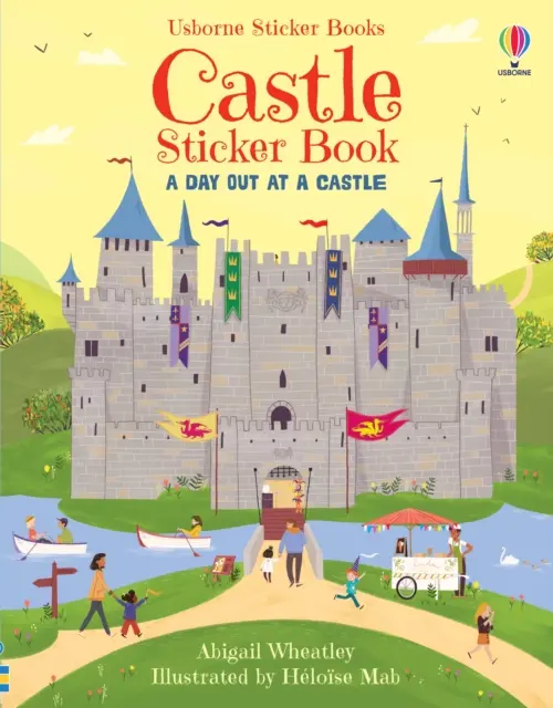 Zamkowa książka z naklejkami - Castle Sticker Book