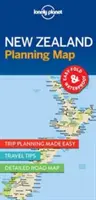 Lonely Planet Nowa Zelandia mapa planowania 1 - Lonely Planet New Zealand Planning Map 1