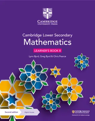 Cambridge Lower Secondary Mathematics Learner's Book 8 z dostępem cyfrowym - Cambridge Lower Secondary Mathematics Learner's Book 8 with Digital Access