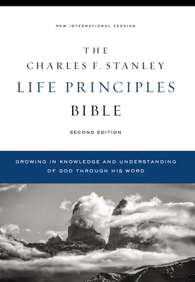 Niv, Charles F. Stanley Life Principles Bible, wyd. 2, twarda oprawa, wygodny druk: Biblia Święta, Nowa Wersja Międzynarodowa - Niv, Charles F. Stanley Life Principles Bible, 2nd Edition, Hardcover, Comfort Print: Holy Bible, New International Version