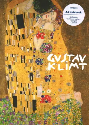 Pocałunek, notatnik A4 Gustava Klimta - The Kiss, Gustav Klimt A4 Notebook