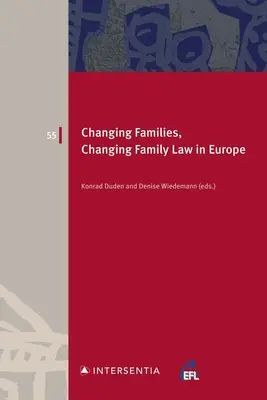 Zmieniające się rodziny, zmieniające się prawo rodzinne w Europie - Changing Families, Changing Family Law in Europe