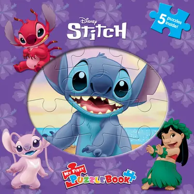 Disney Stitch Moja pierwsza książka z puzzlami - Disney Stitch My First Puzzle Book