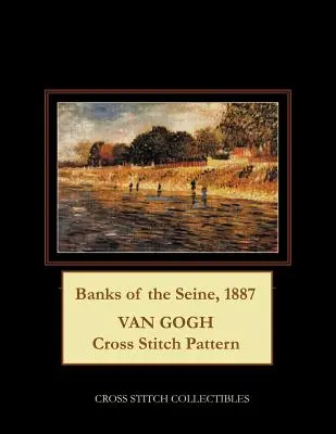 Brzegi Sekwany, 1887 r: Wzór na haft krzyżykowy Van Gogha - Banks of the Seine, 1887: Van Gogh Cross Stitch Pattern