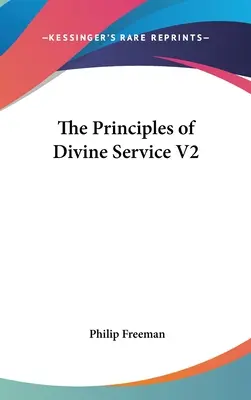 Zasady służby Bożej V2 - The Principles of Divine Service V2