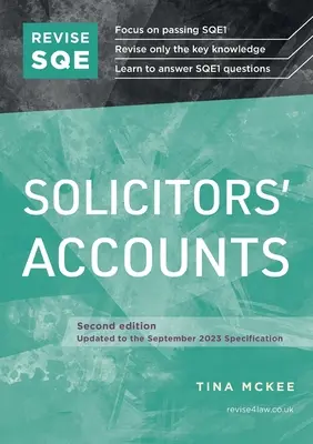 Rewizja rachunków prawników SQE - Revise SQE Solicitors' Accounts