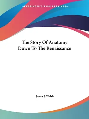 Historia anatomii aż do renesansu - The Story Of Anatomy Down To The Renaissance